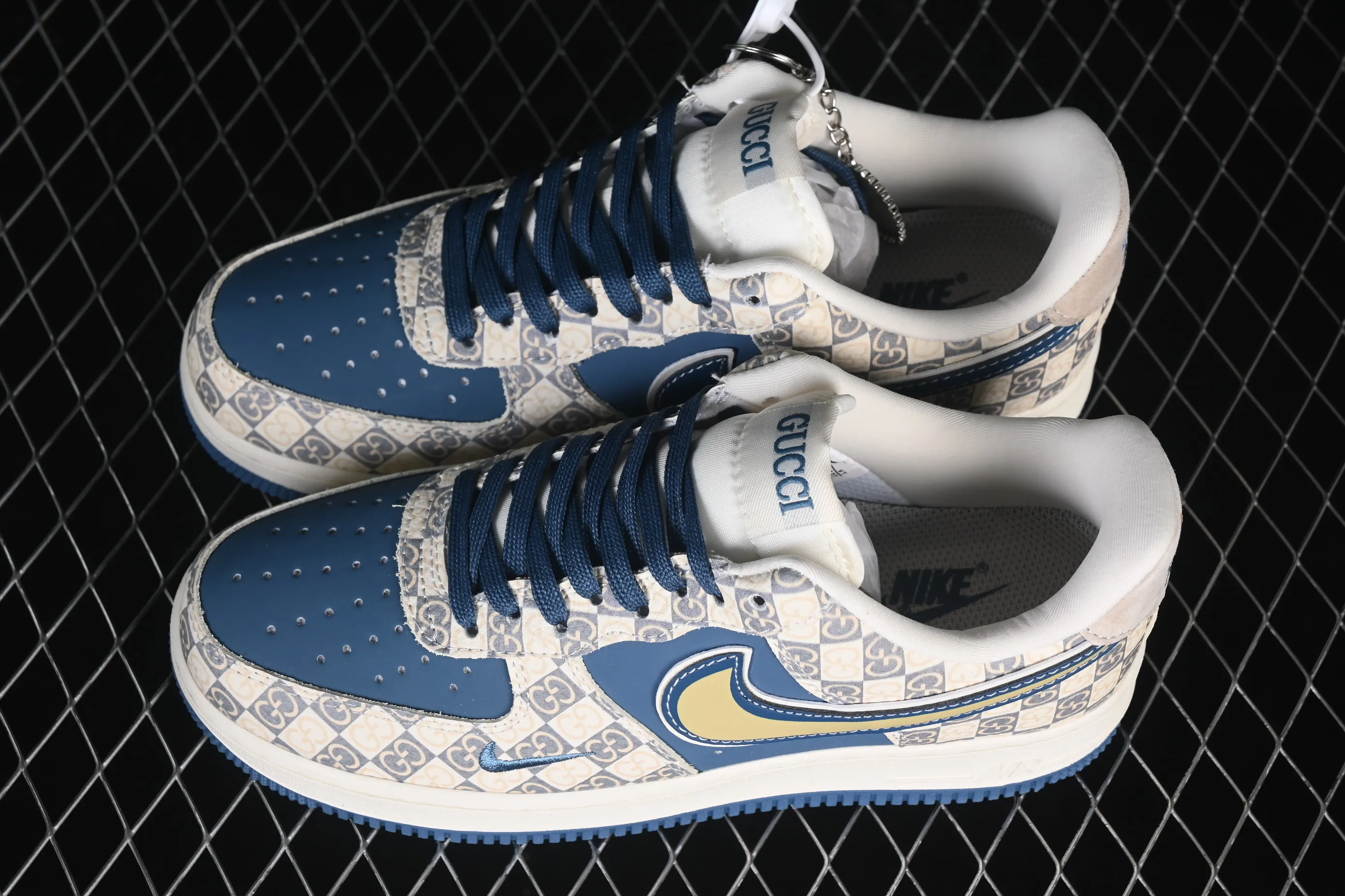 All Categories Nk Air Force 1 Air Force Series Nk Air Force 1 Low Air Force Low Nike Air Force 1'07 Low Joint Off-White Blue Air Force 1 Low-top Casual Shoes XL1979-127